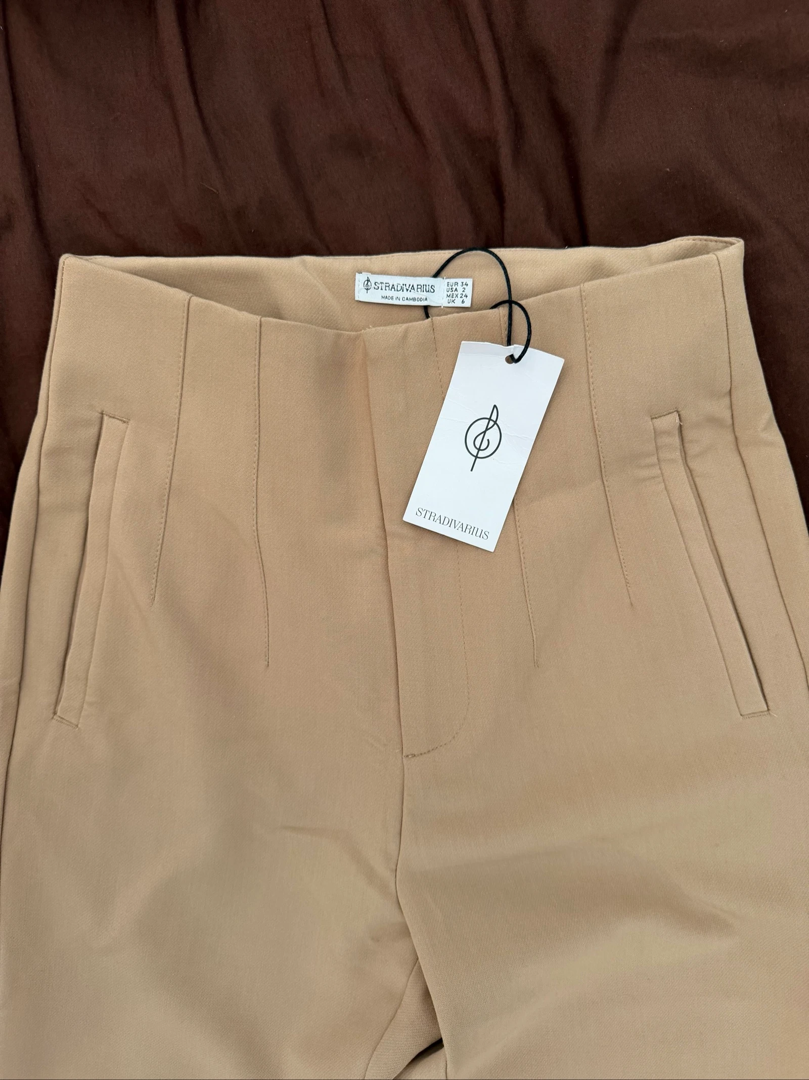 Pantalón formal beige – photo 2